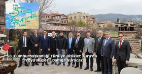 56. Cumhurbaşkanlığı Türkiye Bisiklet Turu’na “Troya Müzesi“ Damga Vuracak